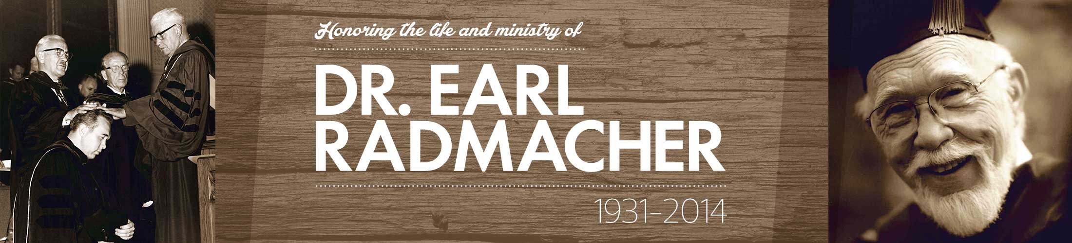Honoring Dr. Radmacher Western Seminary