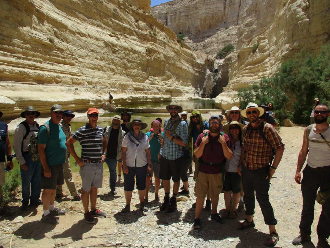 web Students on a wilderness hike