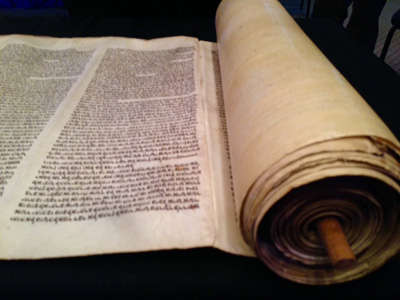 scroll rolled