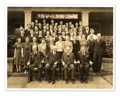First year graduating class.