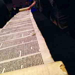 scroll unrolled