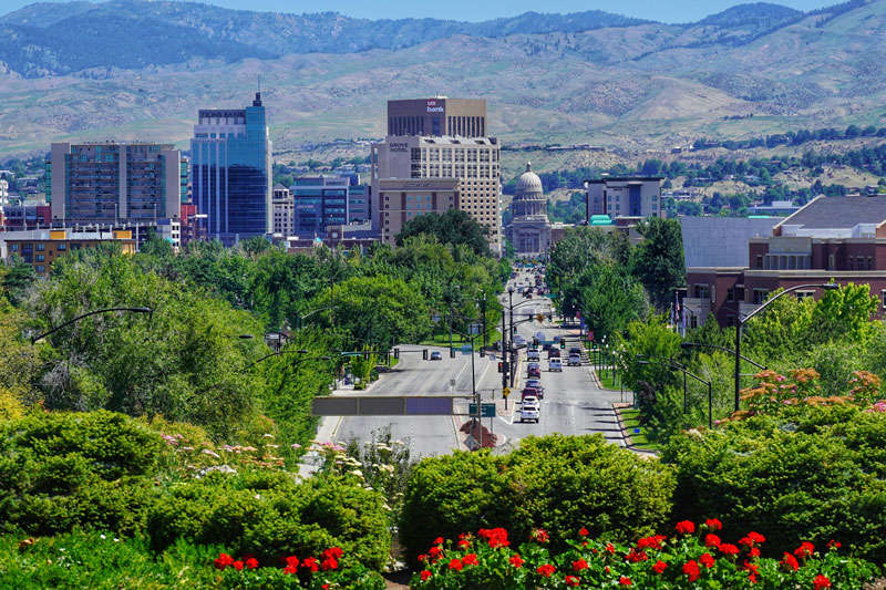 Boise skyline